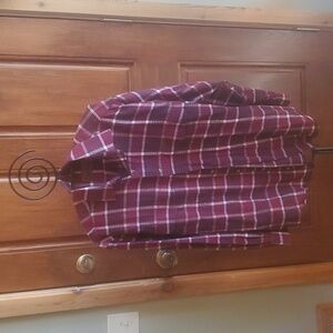 Browning Super Naturals Long Slv Plaid Casual Button Down Sz. M Shirt